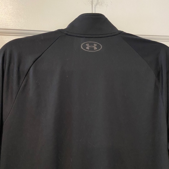 Men's Under Armour Tech Half-Zip Pullover -Large - HeatGear Loose Fit - Black - Picture 10 of 10